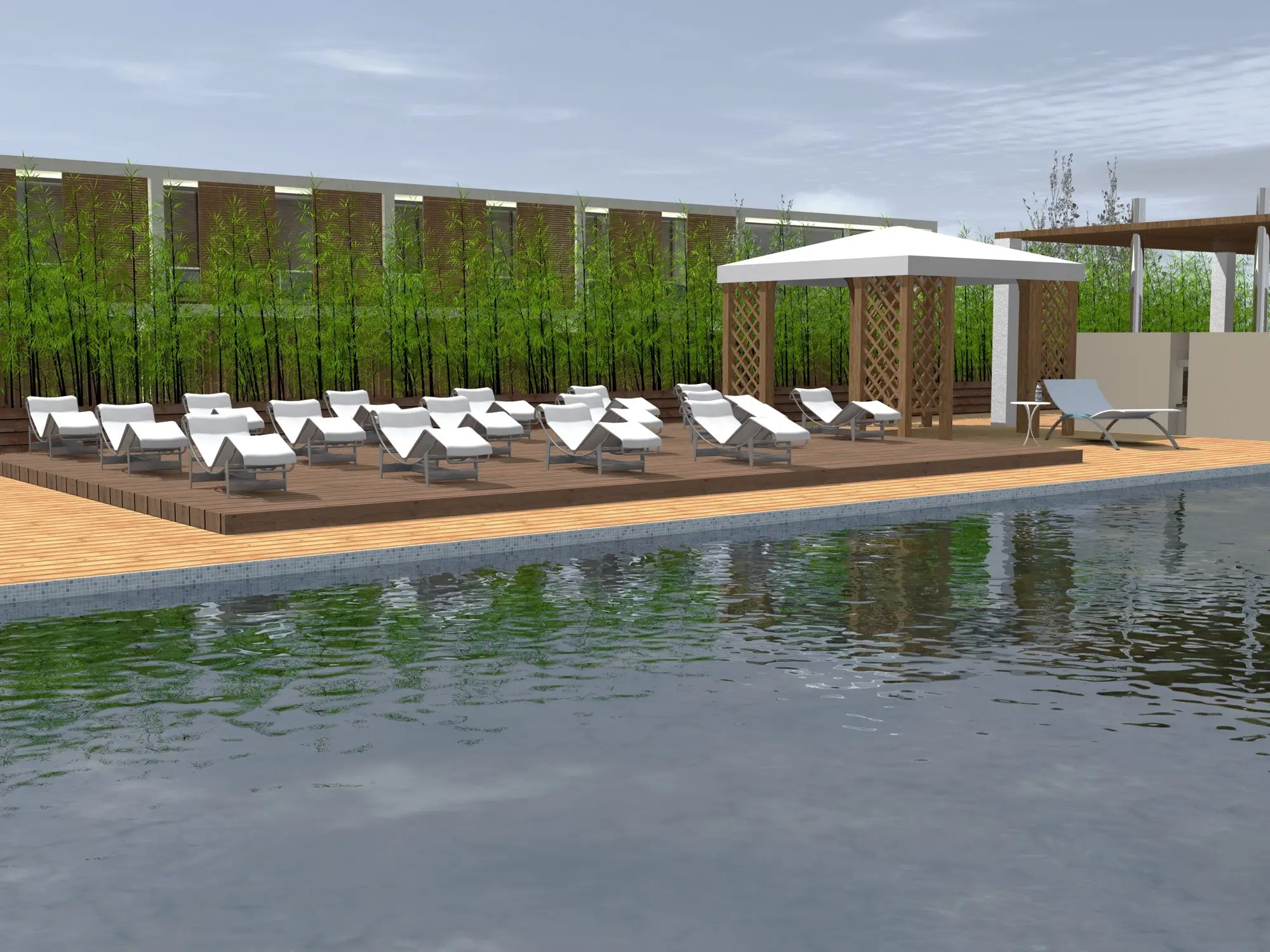 Complejo de viviendas en Villa Urquiza · render 3D, vista 4