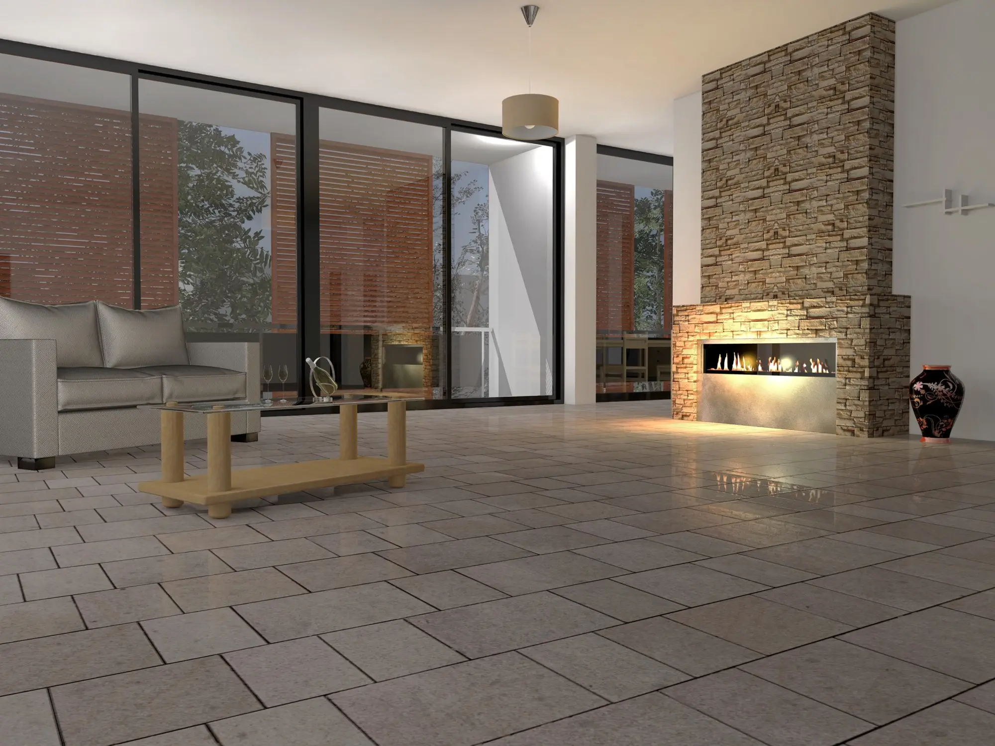 Complejo de viviendas en Villa Urquiza · render 3D, vista 5