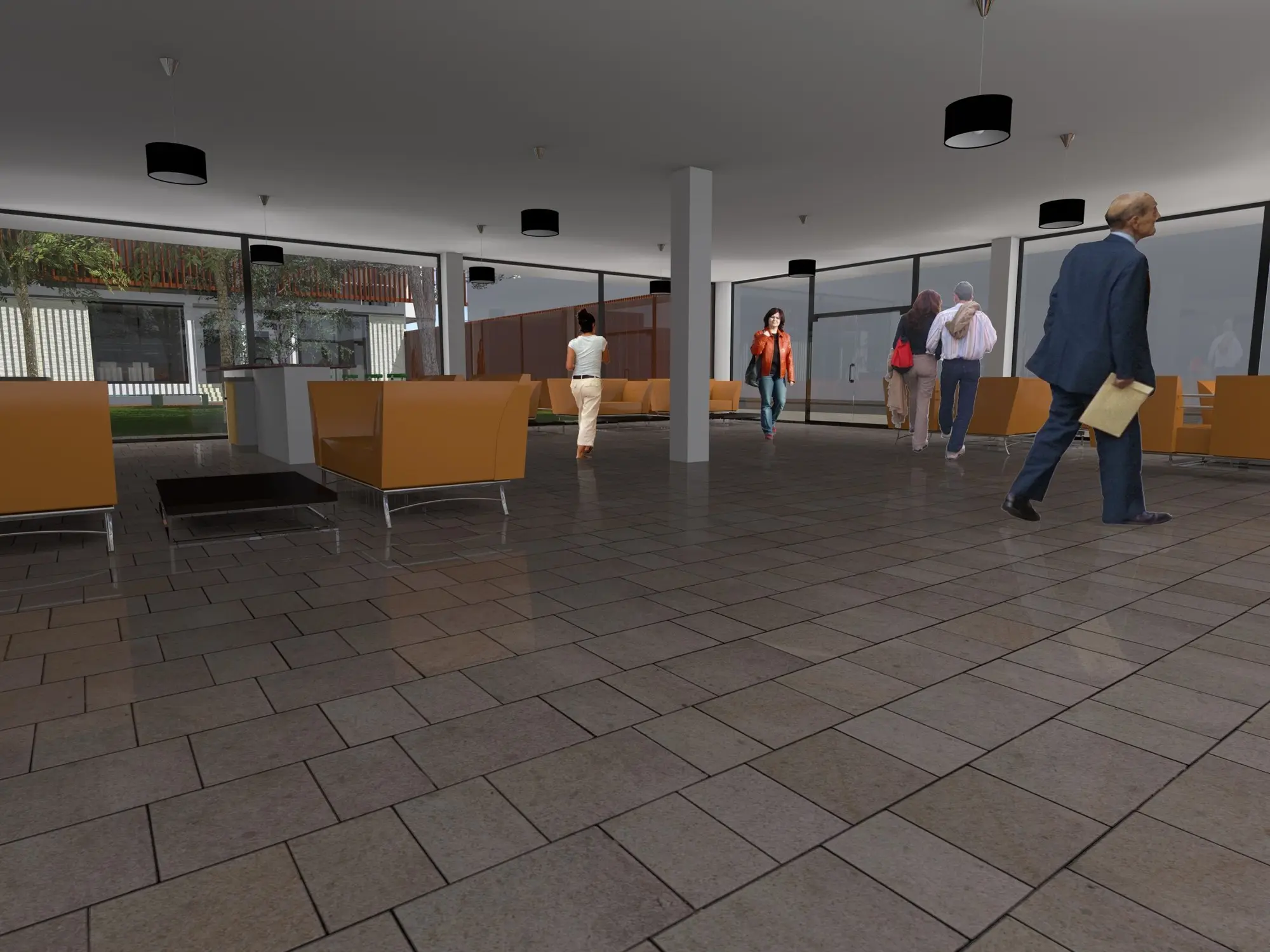 Complejo de viviendas en Villa Urquiza · render 3D, vista 6